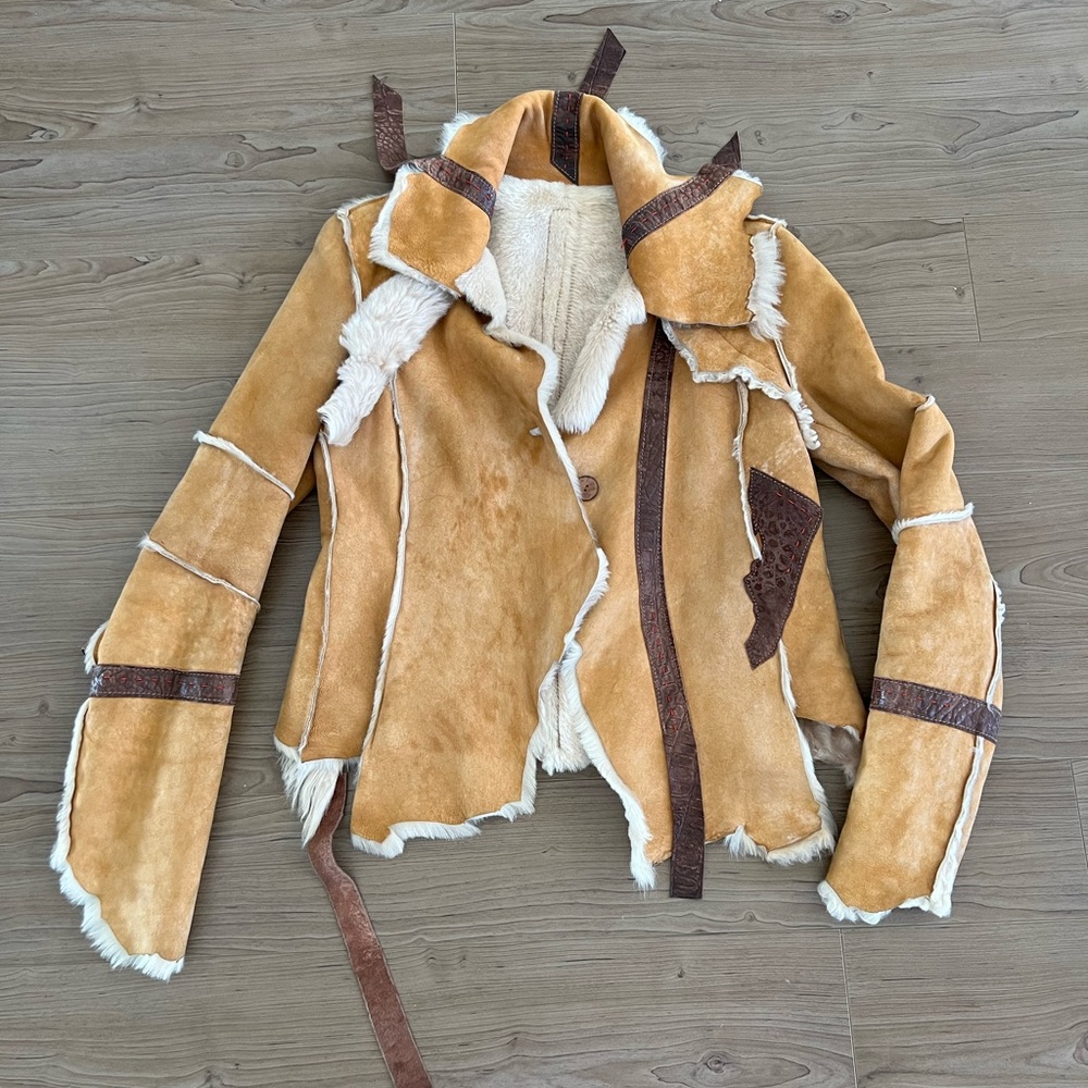 Women’s jacket suede, size S/M